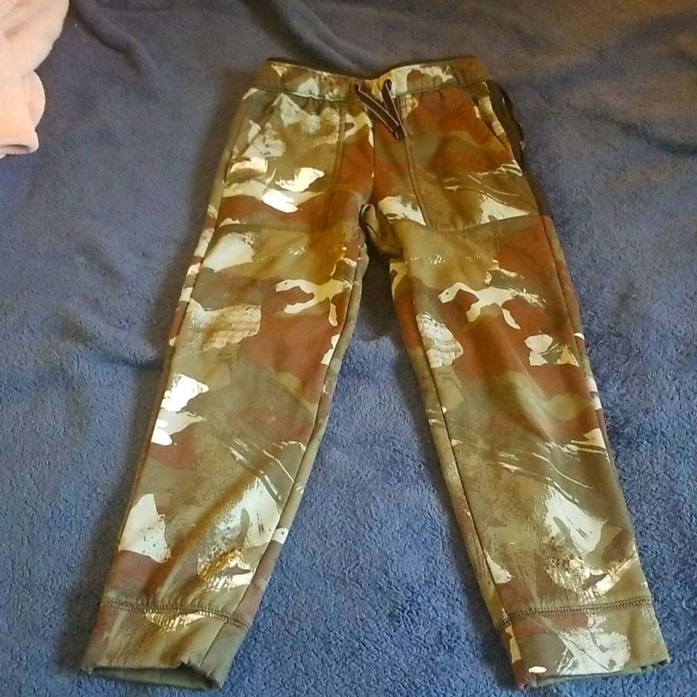 SOFT Camouflage pants.